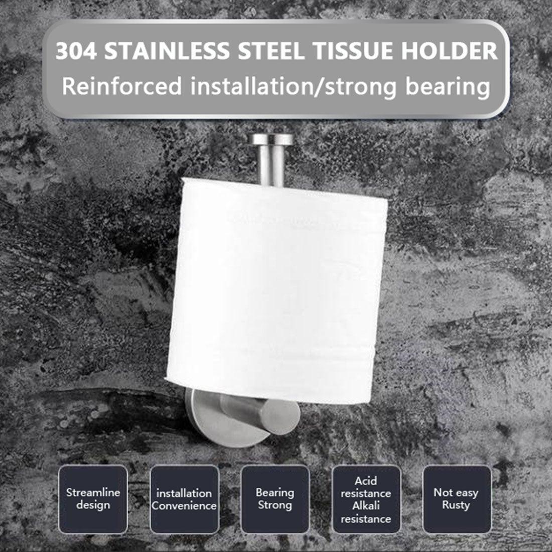 Premium Stainless Steel Wall Mounted Toilet Paper Holder