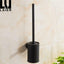 Premium Stainless Steel Toilet Brush Holder Set