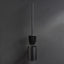 Premium Stainless Steel Toilet Brush Holder Set