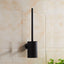 Premium Stainless Steel Toilet Brush Holder Set