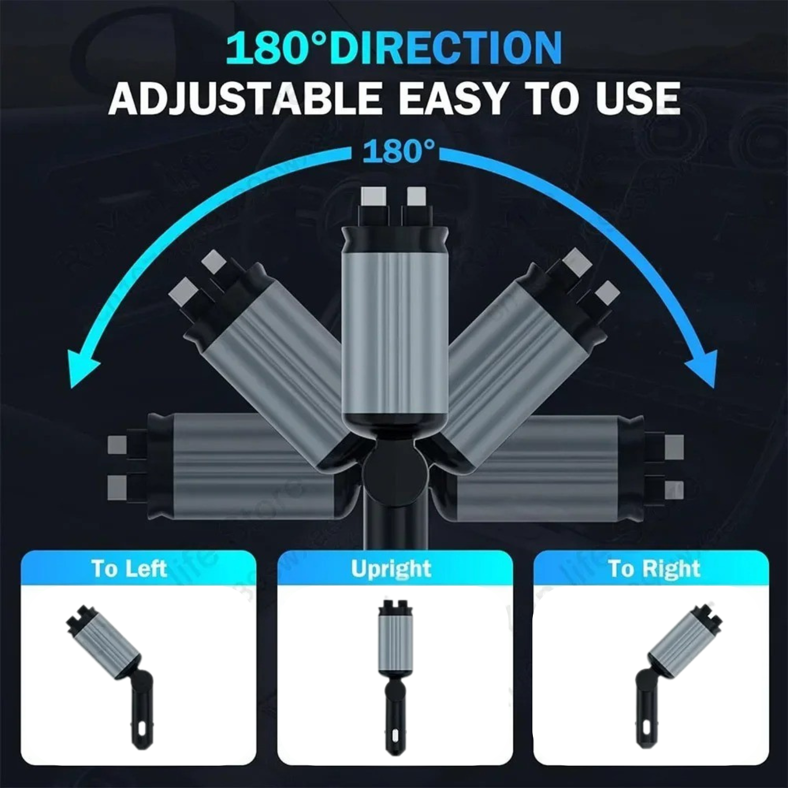 StarCharge 4-in-1 Car Adapter - Korvel