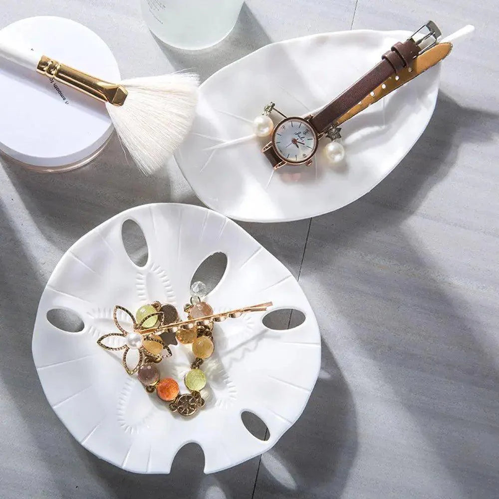 Dish à savon en forme de feuille exquise - Accessoire de salle de bain élégant