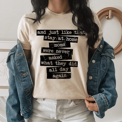 Stay At Home Mom Tee - Korvel