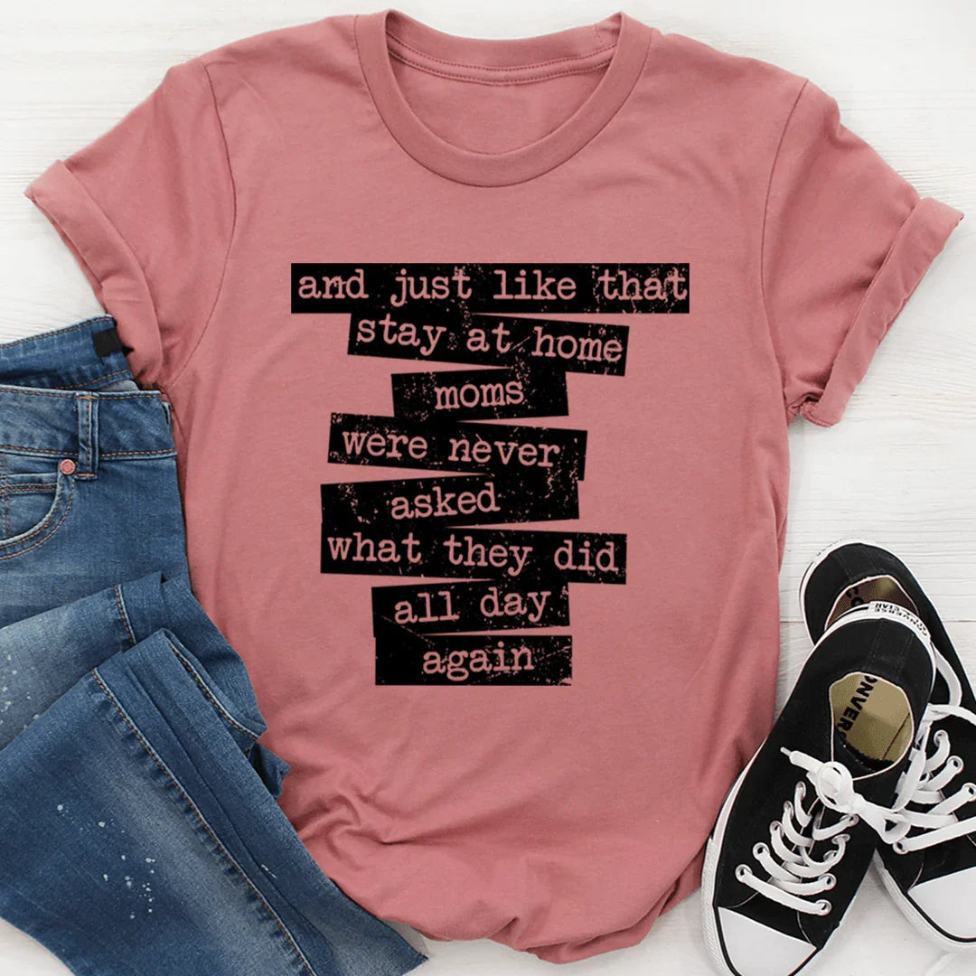 Stay At Home Mom Tee - Korvel