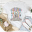 T-shirt Squelette Reste Étrange
