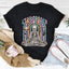 T-shirt Squelette Reste Étrange