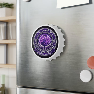 Stay Steady Neurological Awareness Magnetic Bottle Opener