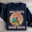 Sudadera con estampado de hongos hippies pequeños