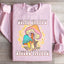 Sudadera con estampado de hongos hippies pequeños