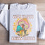 Sudadera con estampado de hongos hippies pequeños