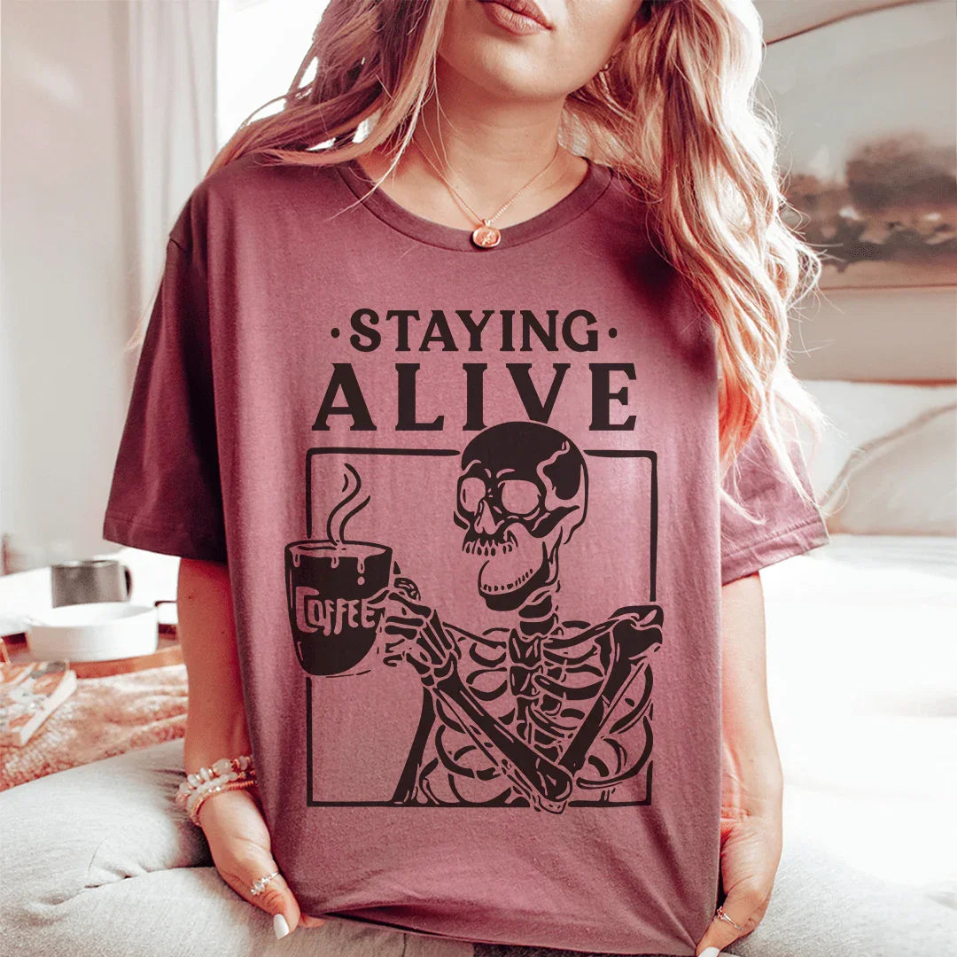 Camiseta Staying Alive