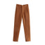 Pantalons Droits Chic pour Femme de Bureau