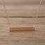 Collar de barra STEADY – Joyería minimalista para el uso diario