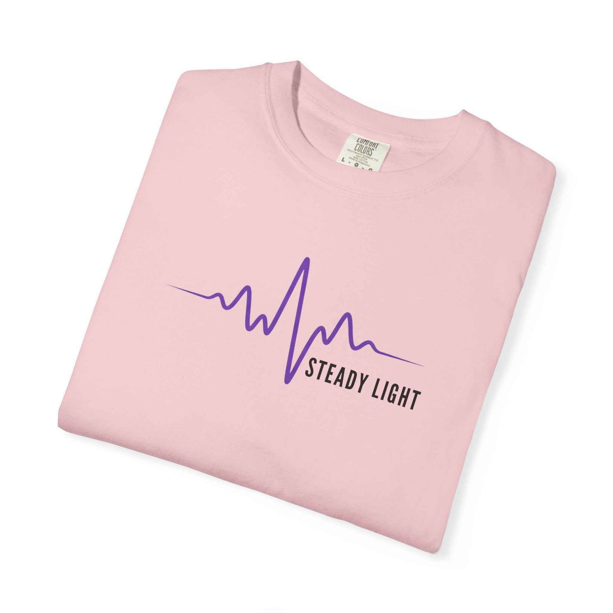 Camiseta Steady Light EEG Wave - Camiseta Minimalista de Conciencia