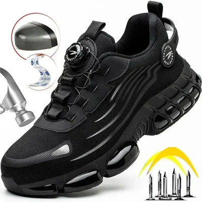 Steel Guard Work Shoes - Premium Safety & Comfort