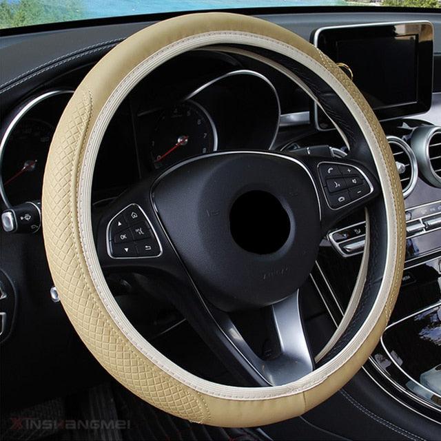 Premium Braid Steering Wheel Cover - Comfortable & Stylish