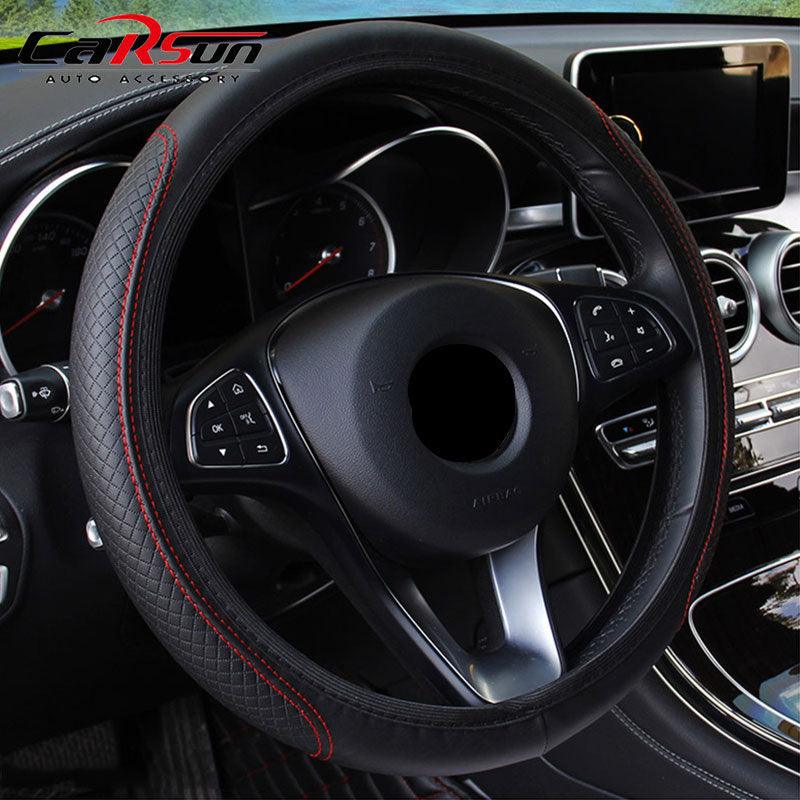 Premium Braid Steering Wheel Cover - Comfortable & Stylish