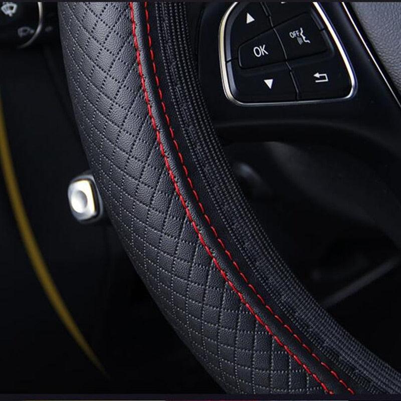Premium Braid Steering Wheel Cover - Comfortable & Stylish