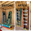 Dual Ladder Storage Rack - Wall-Mounted Organizer