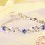 Sterling Silver Infinity Charm Bracelet for Women