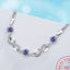 Sterling Silver Infinity Charm Bracelet for Women