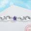 Sterling Silver Infinity Charm Bracelet for Women