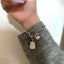 Sterling Silver Heart Link Bracelet - Adjustable & Elegant Design