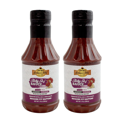 Salsa BBQ Natural Sin Gluten Sticky Stuff - Paquete de 2