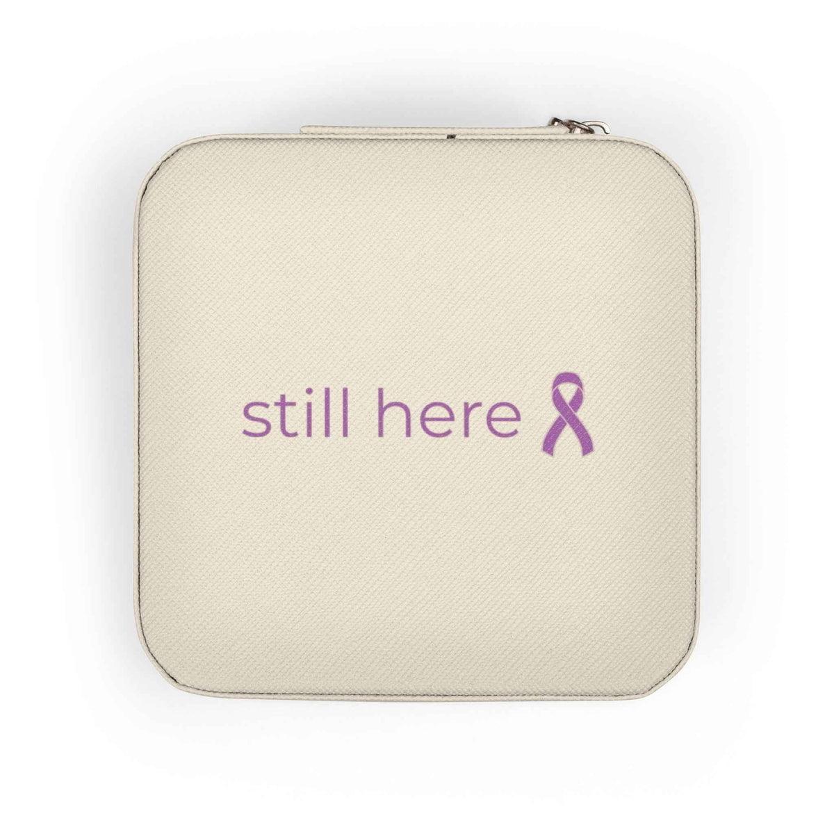 Still Here — Compact Travel Case (Blush)