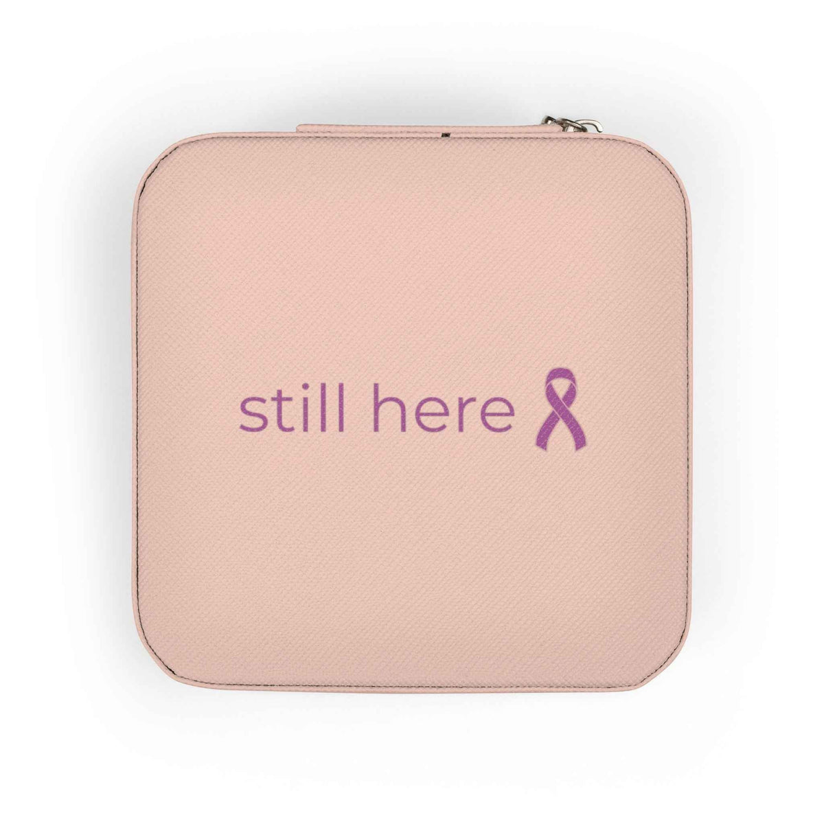 Still Here — Compact Travel Case (Blush)