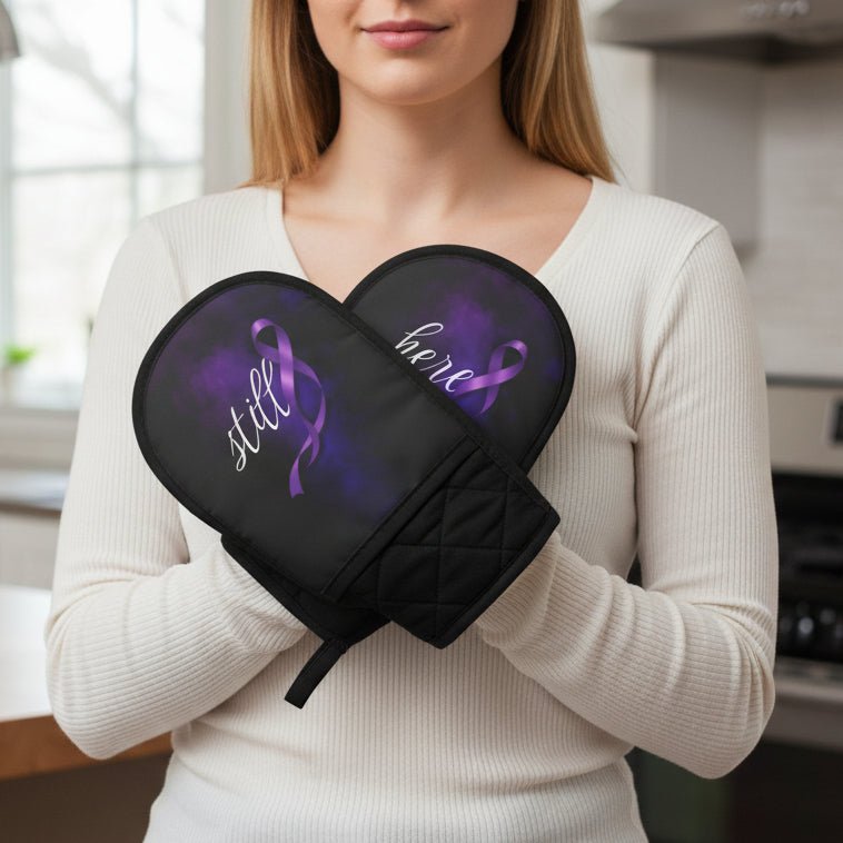 Guante de horno doble Still Here | Conciencia sobre la epilepsia