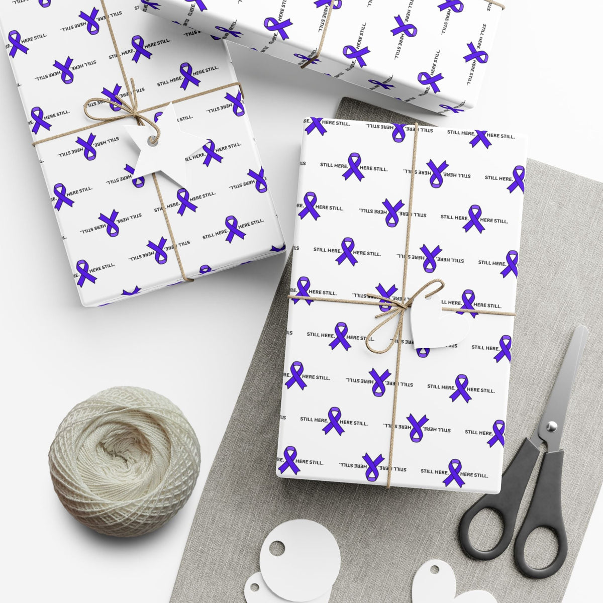 Still Here. Here Still. Gift Wrap Paper