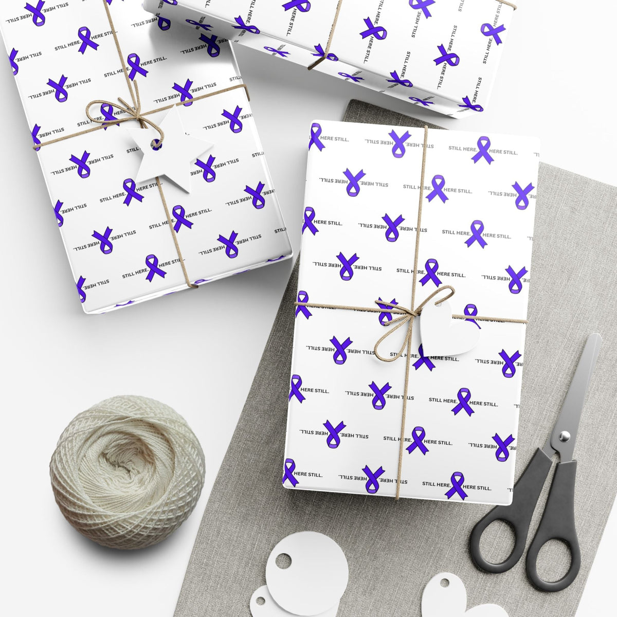 Still Here. Here Still. Gift Wrap Paper