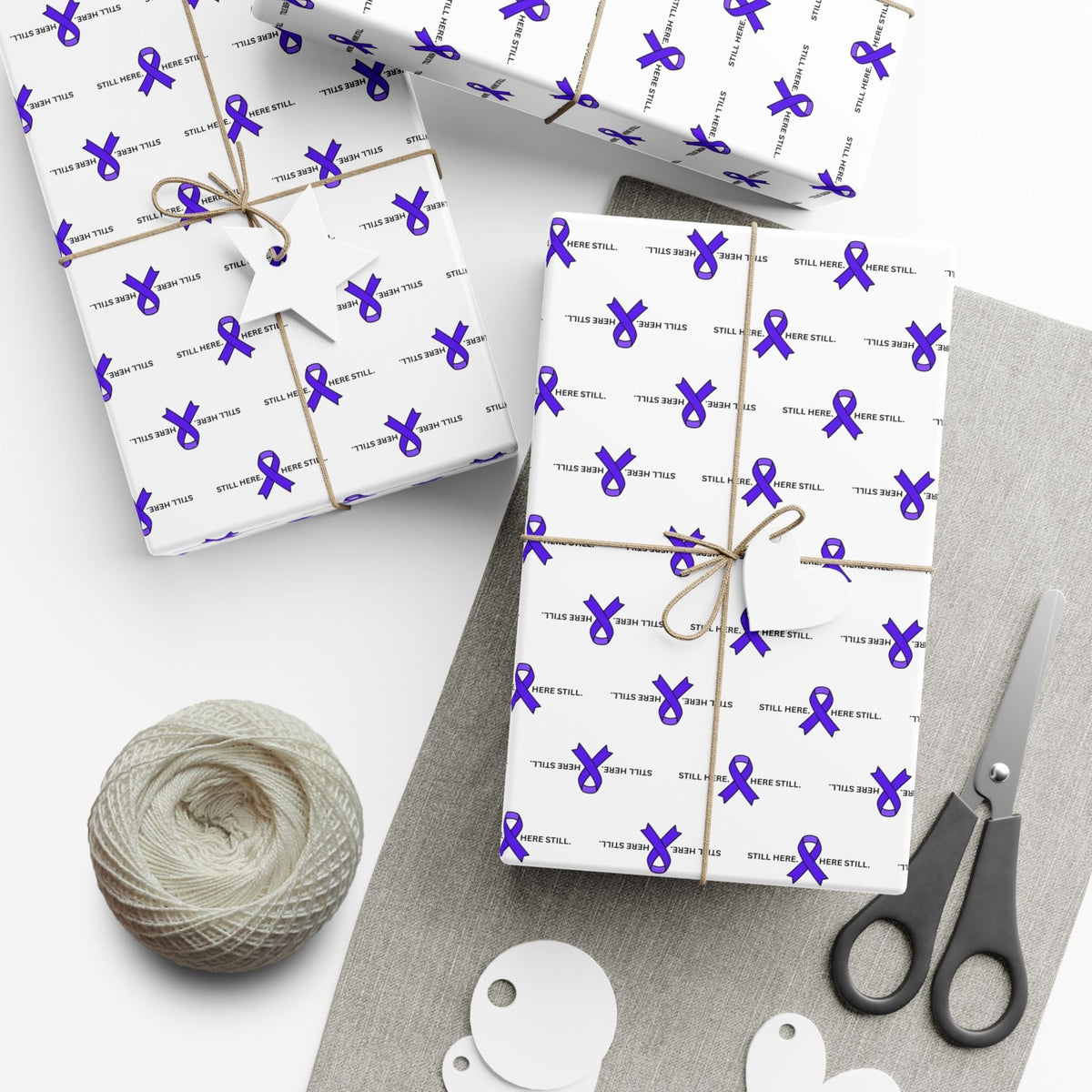 Still Here. Here Still. Gift Wrap Paper