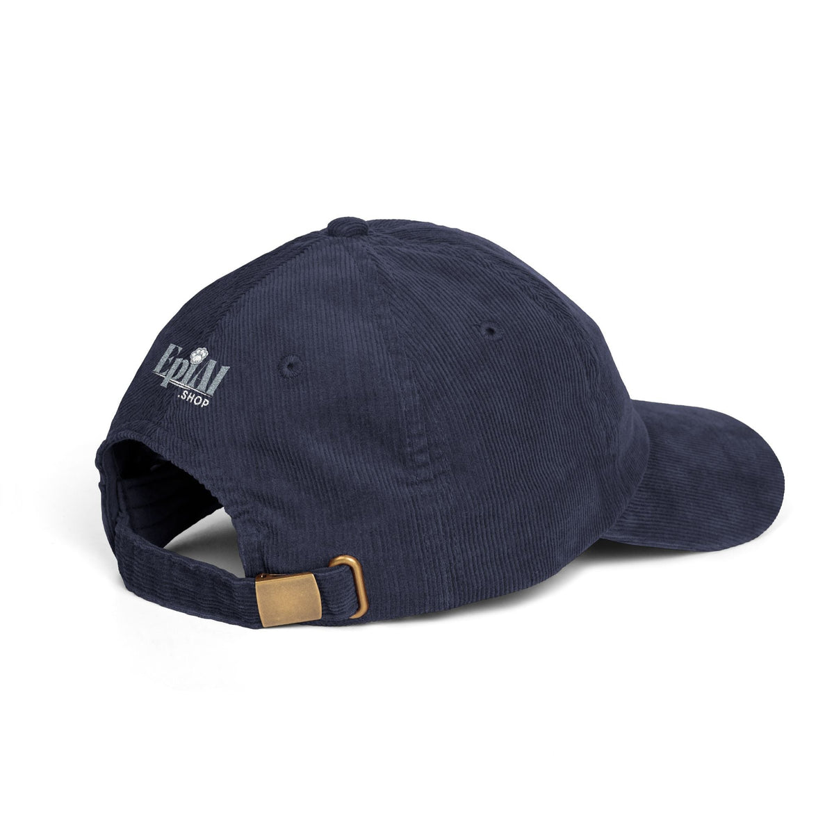 Still Here – Lavender Ribbon Embroidered Corduroy Cap