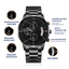 Montre chronographe gravée | Cadeau de sensibilisation à l'épilepsie