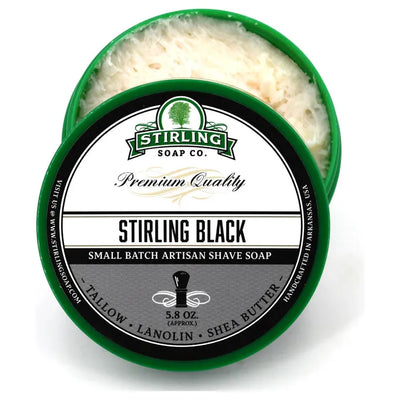 Stirling Black Shaving Collection