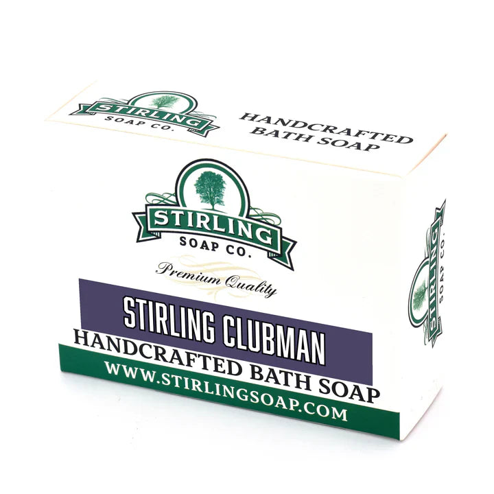 Jabón de Baño Clubman de Stirling Soap Co. - 5.5 Oz