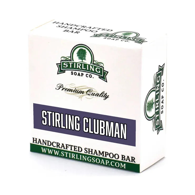 Stirling Soap Co. Clubman Shampoo Bar - 3.8 Oz