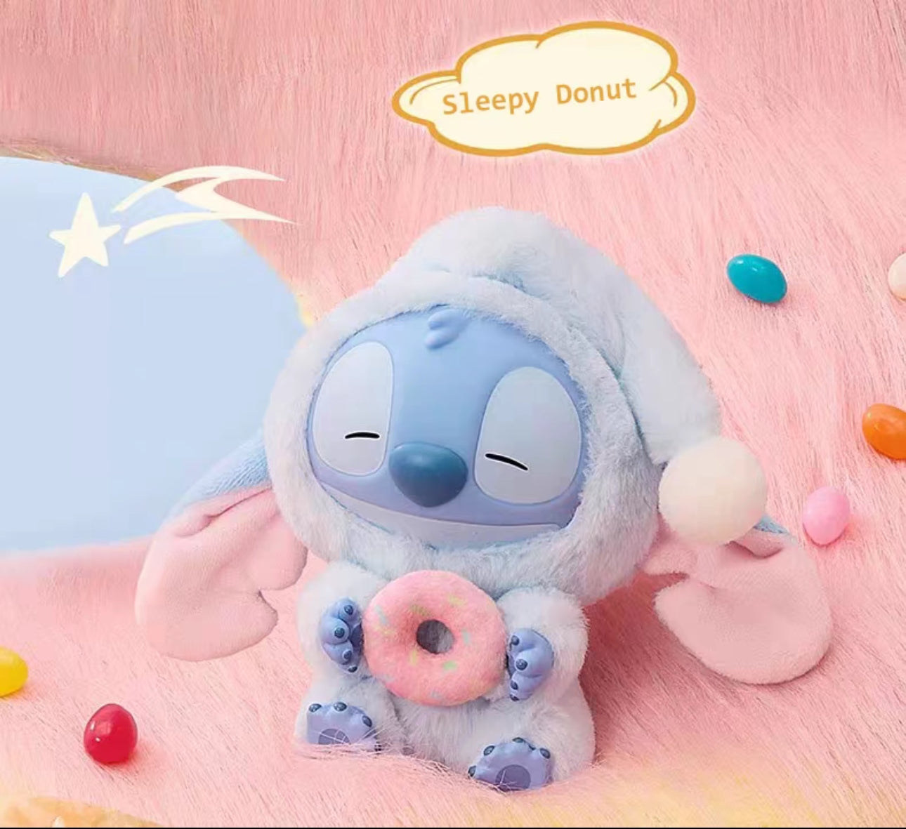 Stitch Sleepy Snack Box - Disney Collectible Plush