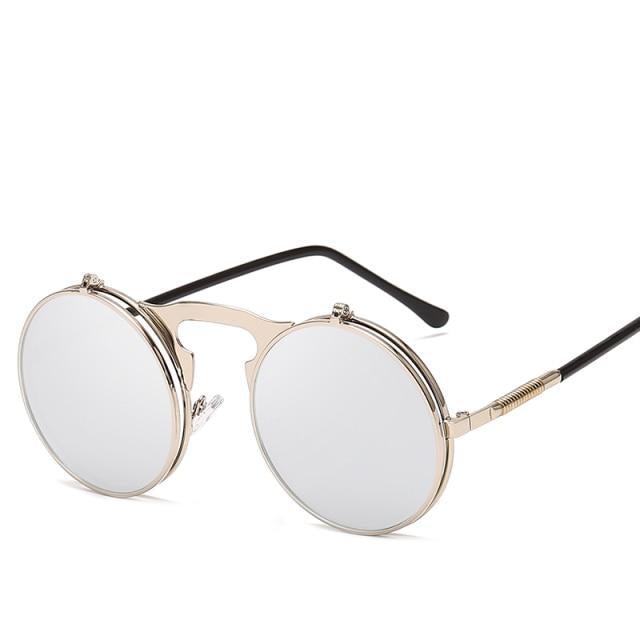 Chic Flip-Up Sunglasses for Men & Women - Stylish Dual Lens Eyewear - Korvel