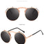 Chic Flip-Up Sunglasses for Men & Women - Stylish Dual Lens Eyewear - Korvel