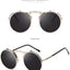 Chic Flip-Up Sunglasses for Men & Women - Stylish Dual Lens Eyewear - Korvel