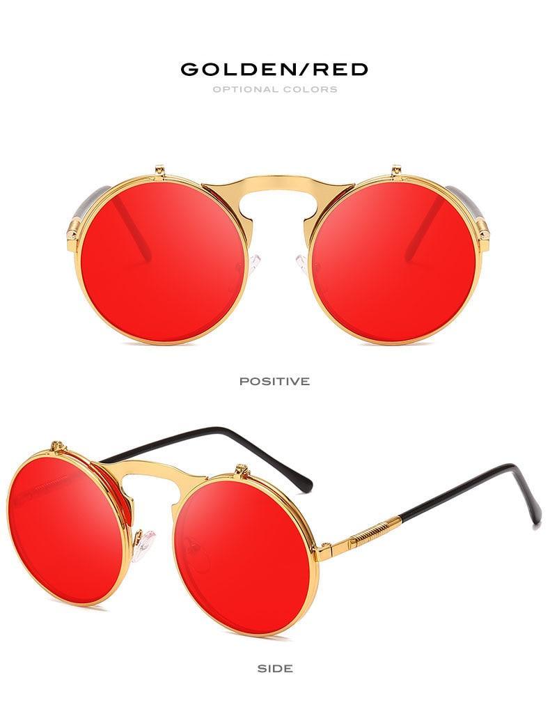 Chic Flip-Up Sunglasses for Men & Women - Stylish Dual Lens Eyewear - Korvel