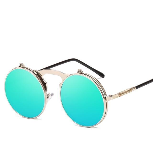 Chic Flip-Up Sunglasses for Men & Women - Stylish Dual Lens Eyewear - Korvel