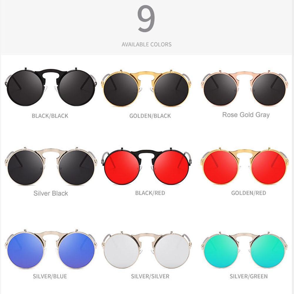 Chic Flip-Up Sunglasses for Men & Women - Stylish Dual Lens Eyewear - Korvel