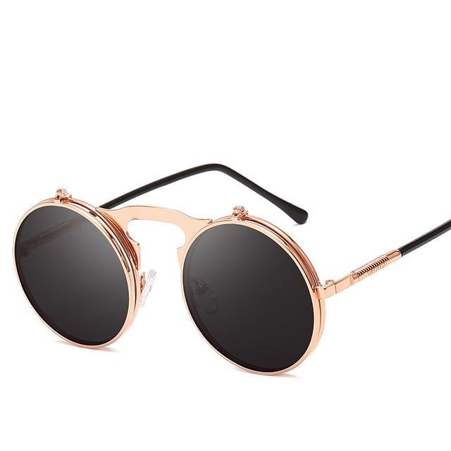 Chic Flip-Up Sunglasses for Men & Women - Stylish Dual Lens Eyewear - Korvel