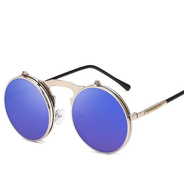 Chic Flip-Up Sunglasses for Men & Women - Stylish Dual Lens Eyewear - Korvel