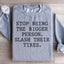 Stop Being The Bigger Person Sweatshirt