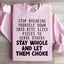 Empowering Self-Care Sweatshirt